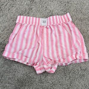 Striped Pink Kids Shorts